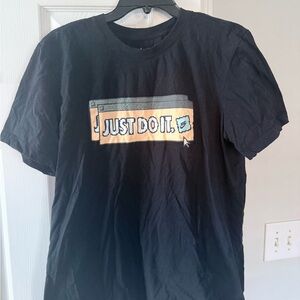Nike Black Retro 'Just Do It' Tee